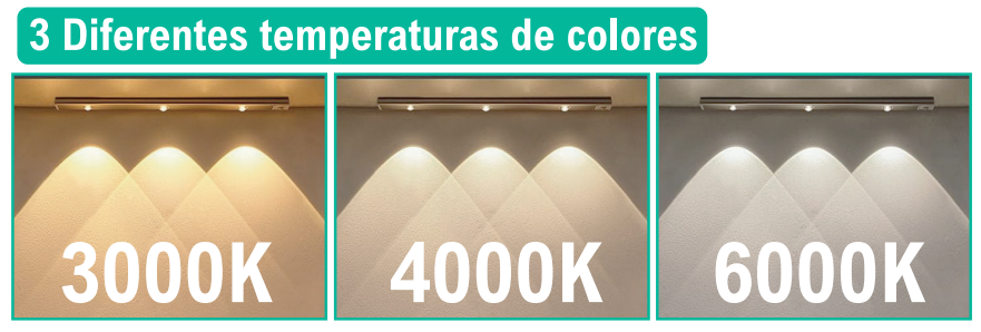 Luces inteligentes con sensor de movimiento 5 bombillas