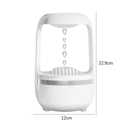 Humidificador gotas antigravedad