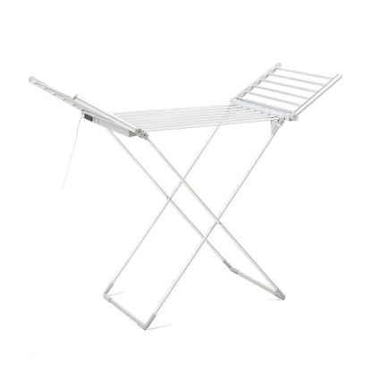 Tendedero Eléctrico Plegable con Alas, Pantalla Táctil, Temporizador y Control de Temperatura Warmmat InnovaGoods 230 W 20 Barra