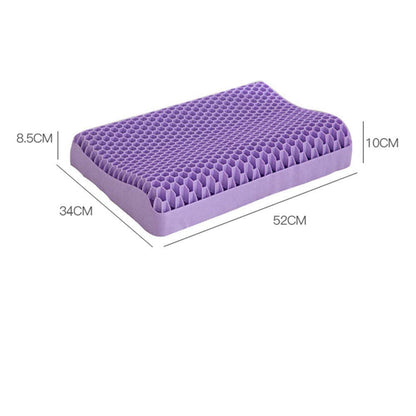 Almohada Cervical de Panal 3D Confort Anti-Dolores de Cuello