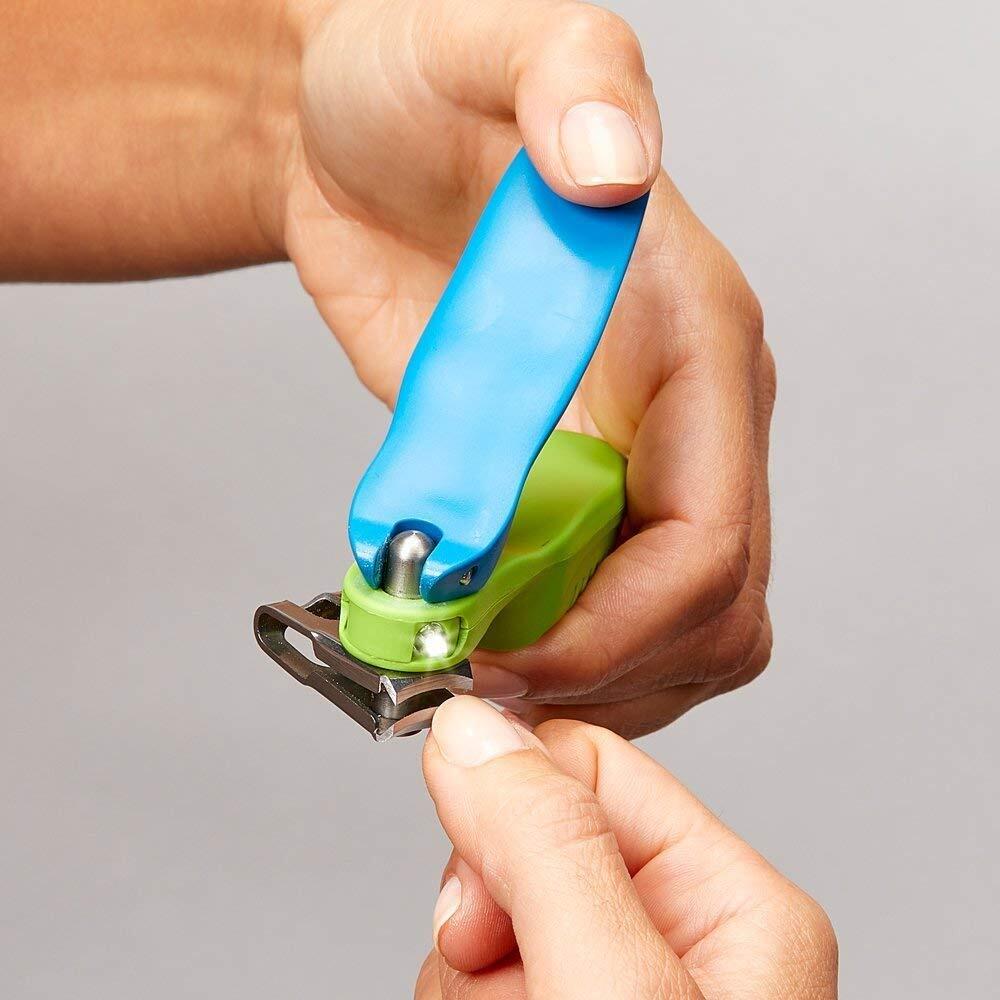 Pack Lampara Secadora de Uñas 36 LED UV Secado Rápido con Sensor Inteligente 48W & Cortauñas Con Luz LED